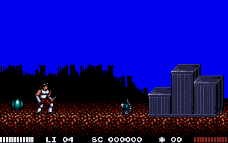 Switchblade II - Atari ST game screenshot (1991) by Gremlin Graphics